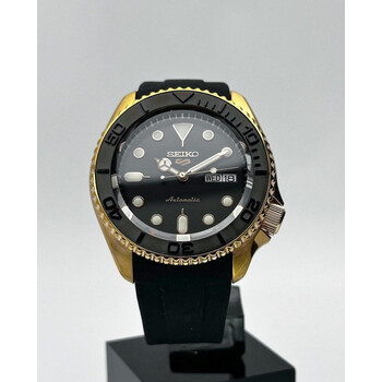 42mm • Original Seiko 5 Sport Mod SRPD SRPD76K1 Yachtmaster Rose Gold 